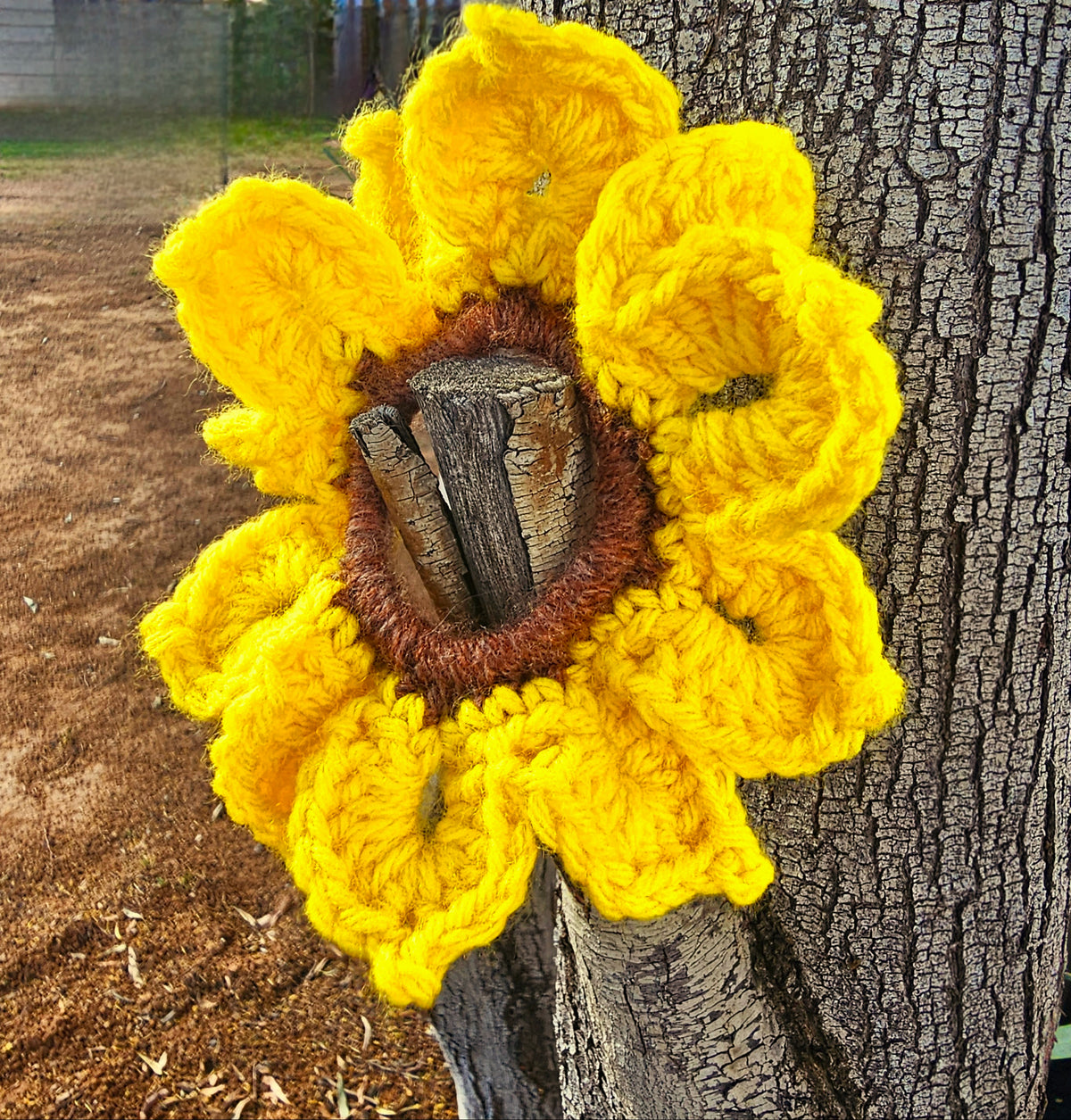 Sunflower Scrunchies