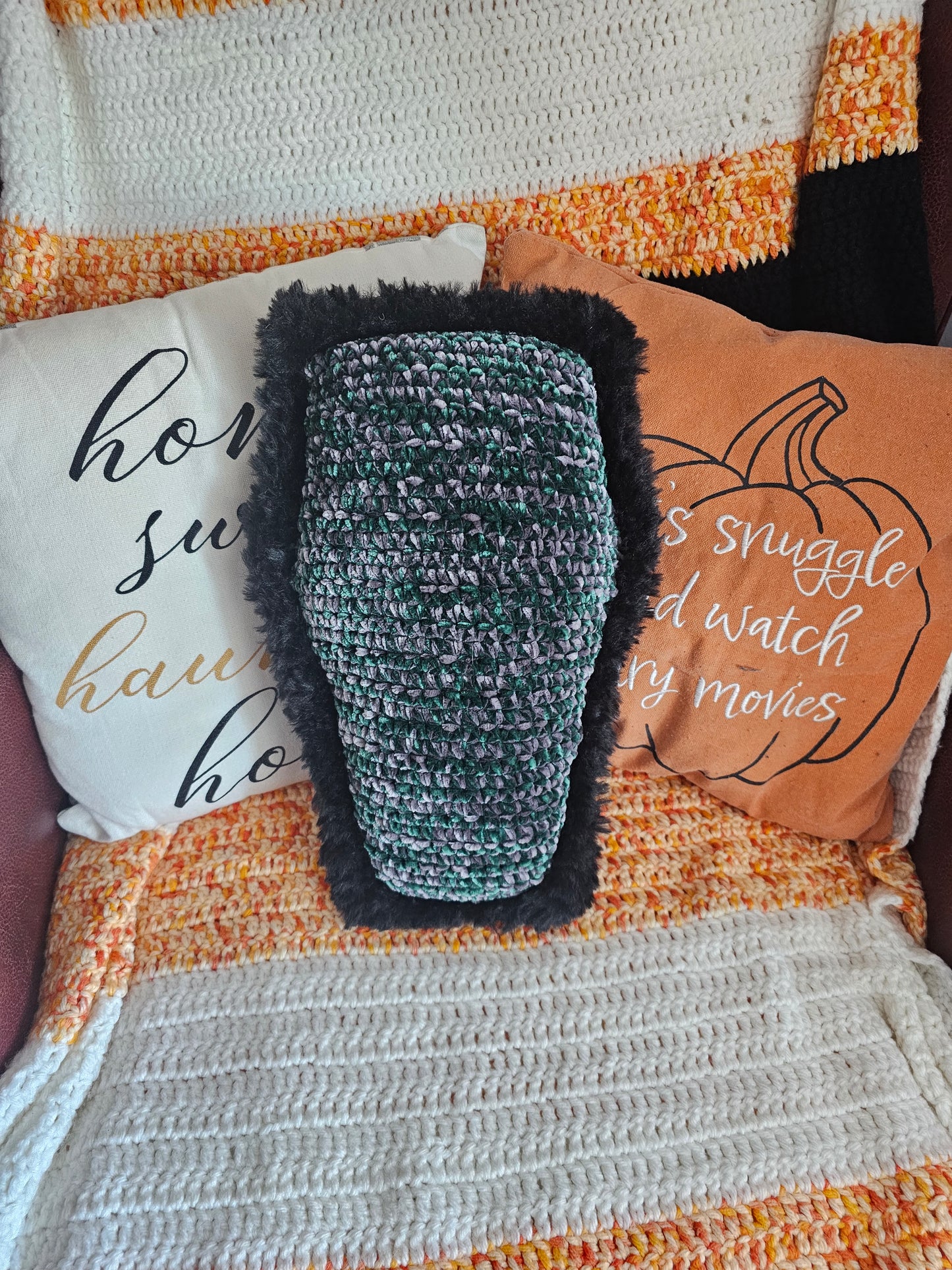 Slytherin Inspired Cuddle Coffin