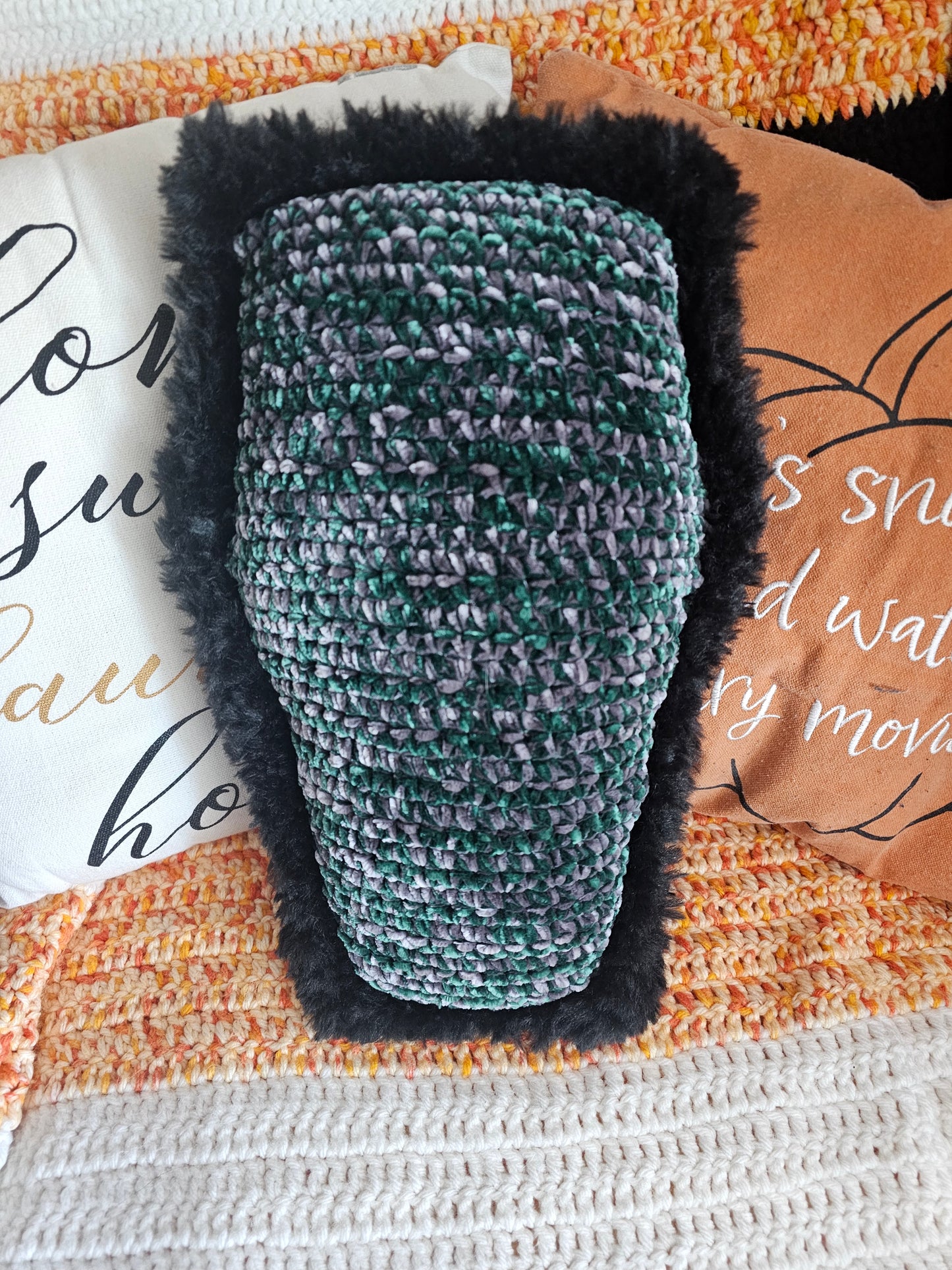 Slytherin Inspired Cuddle Coffin