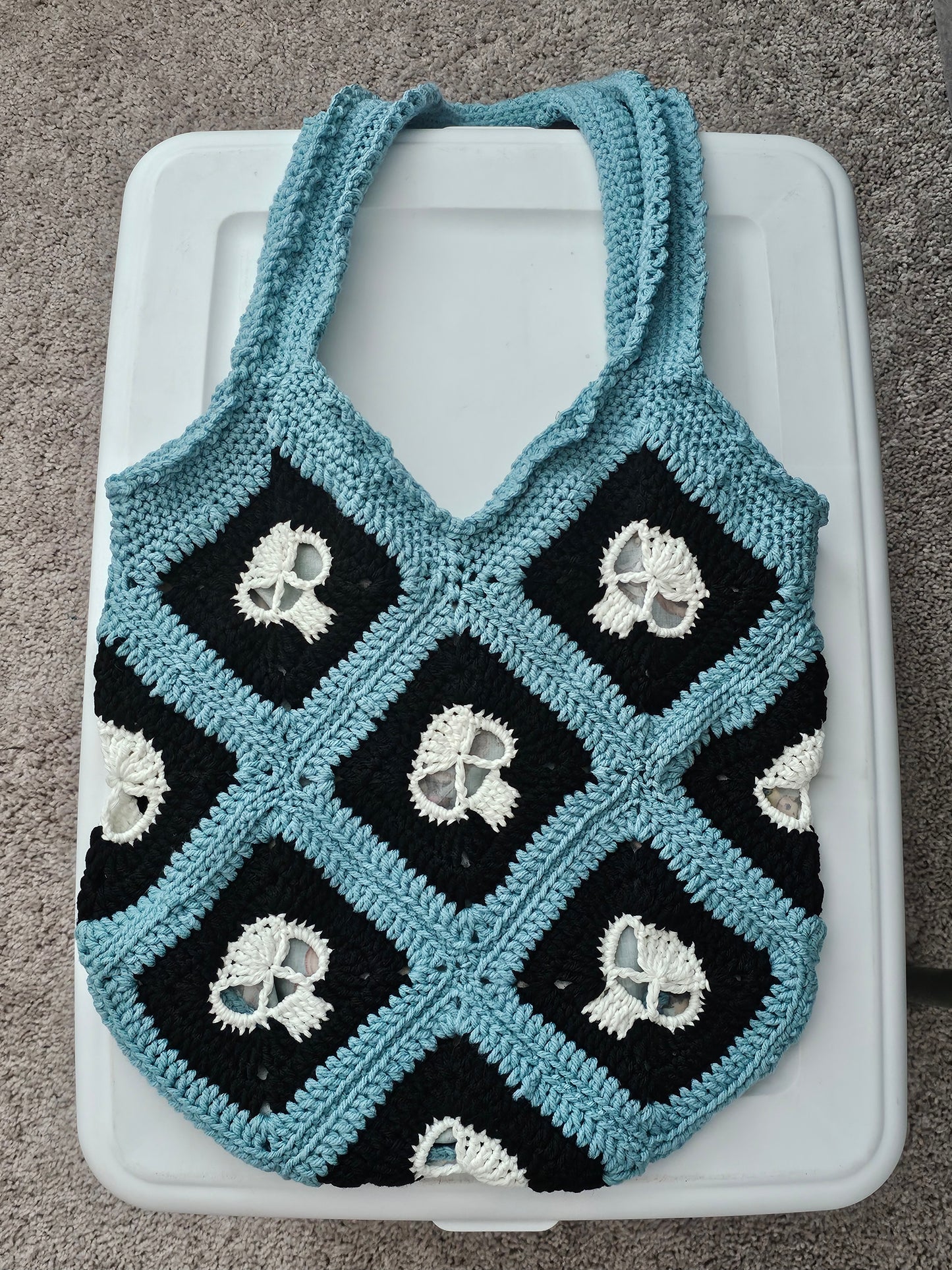 Arctic Vintage Skull Purse