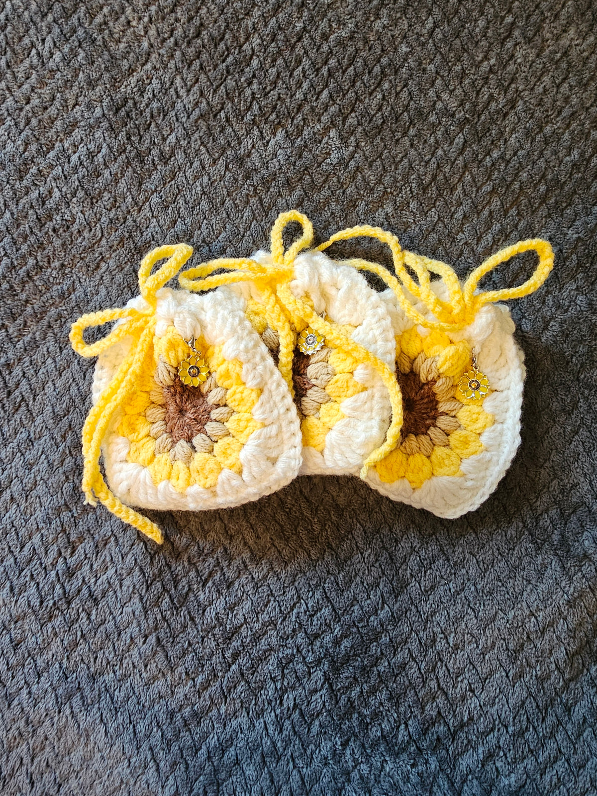 Sunflower Drawstring Bag