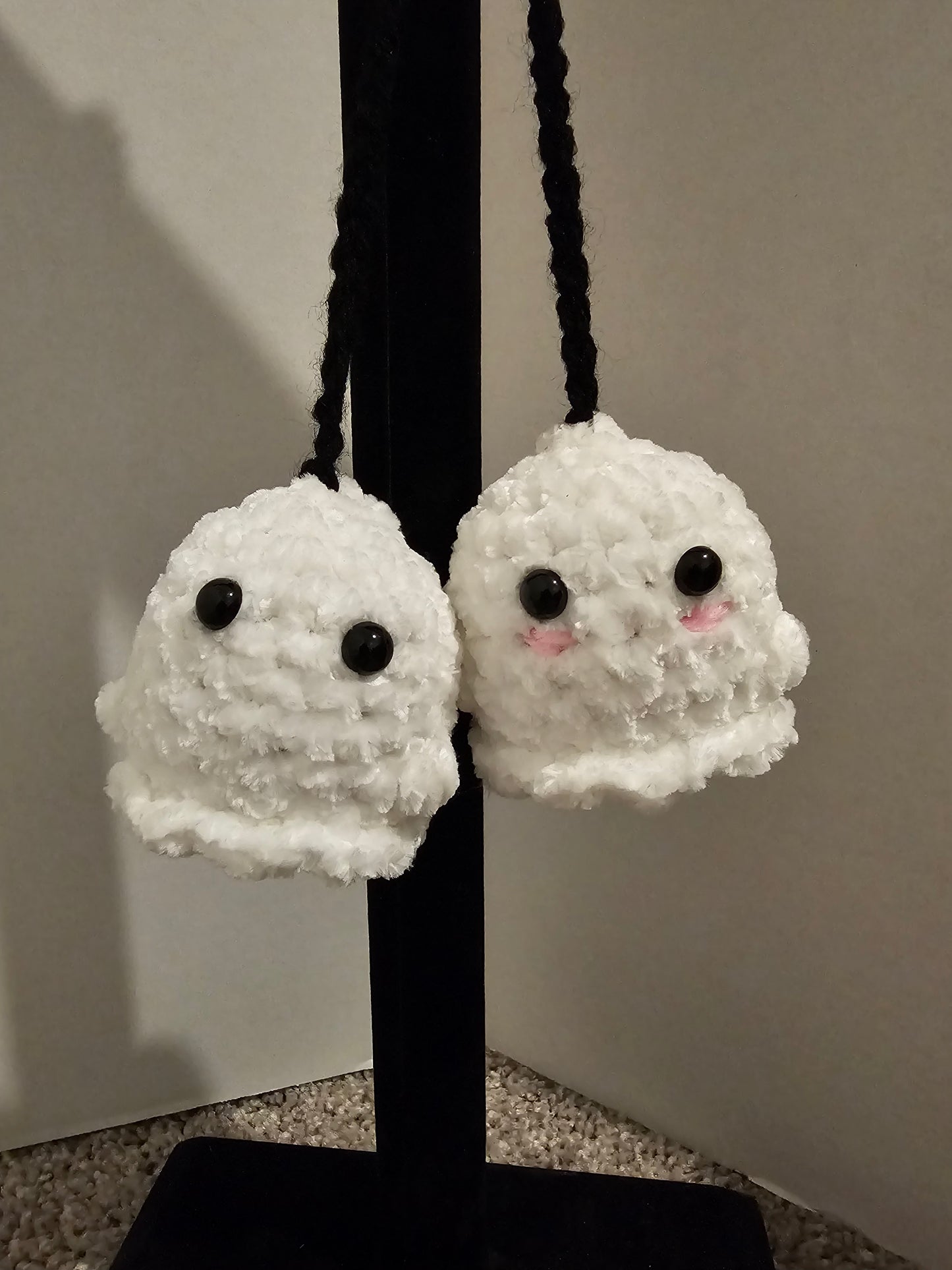 Ghostie Car Mirror Ornaments