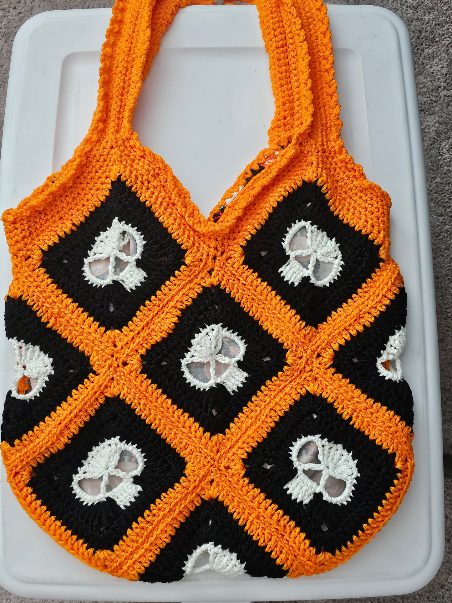 Halloween Skull Purse