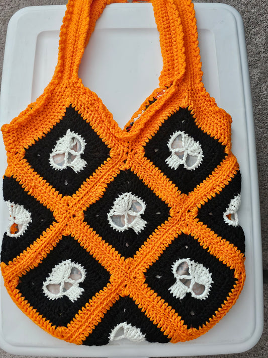 Halloween Skull Purse