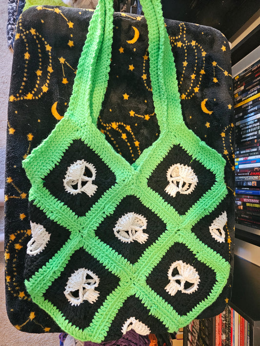 Skull Purse - Green
